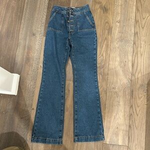 Sezane flared Tommy trouser